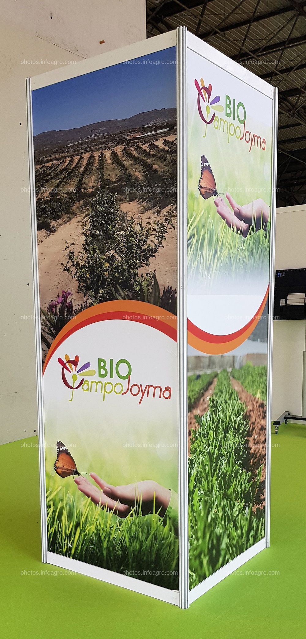 Bio CampoJoyma. Prisma columna. Espacio publicitario