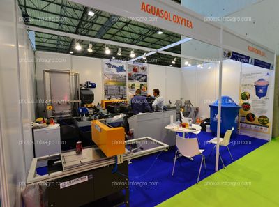 Aguasol Rizo y Atlantic Man. - Stand en Infoagro Exhibition