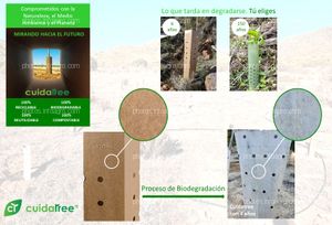 dqagro el Distribuidor Nº1 del Campo de Cartagena acuerda con Cuidatree la distribución de sus Protectores Ecológicos.