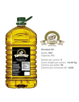 Aceite de oñiva Pet 5 L