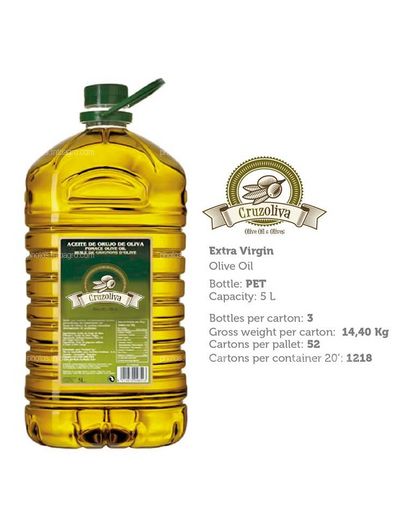 Aceite de oliva Virgen Extra 5 L