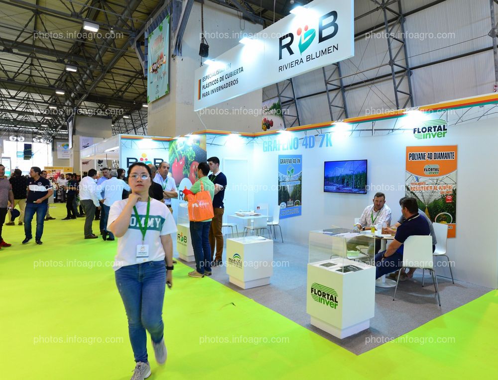 Riviera Blumen - Stand Infoagro Exhibition