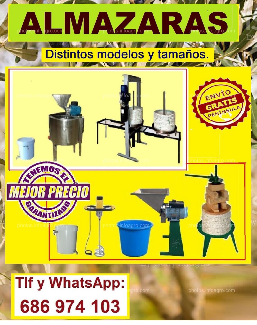 ALMAZARAS para Aceite