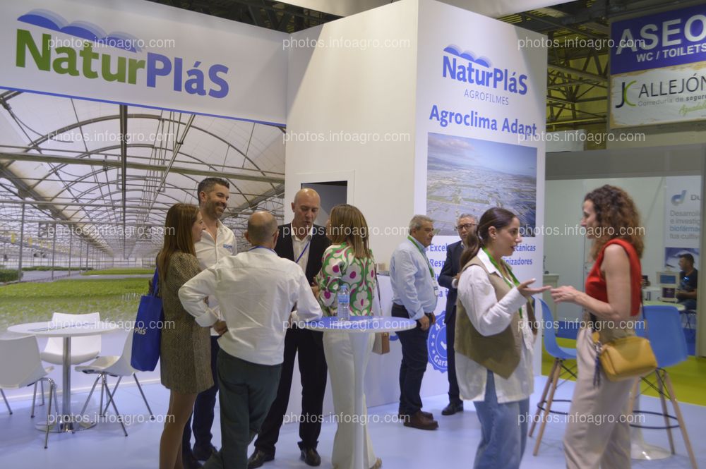 Naturplas - Stand en Infoagro Exhibition 2023