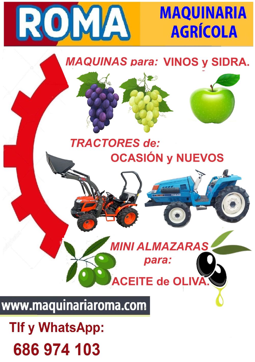 MAQUINARIA AGRICOLA ROMA