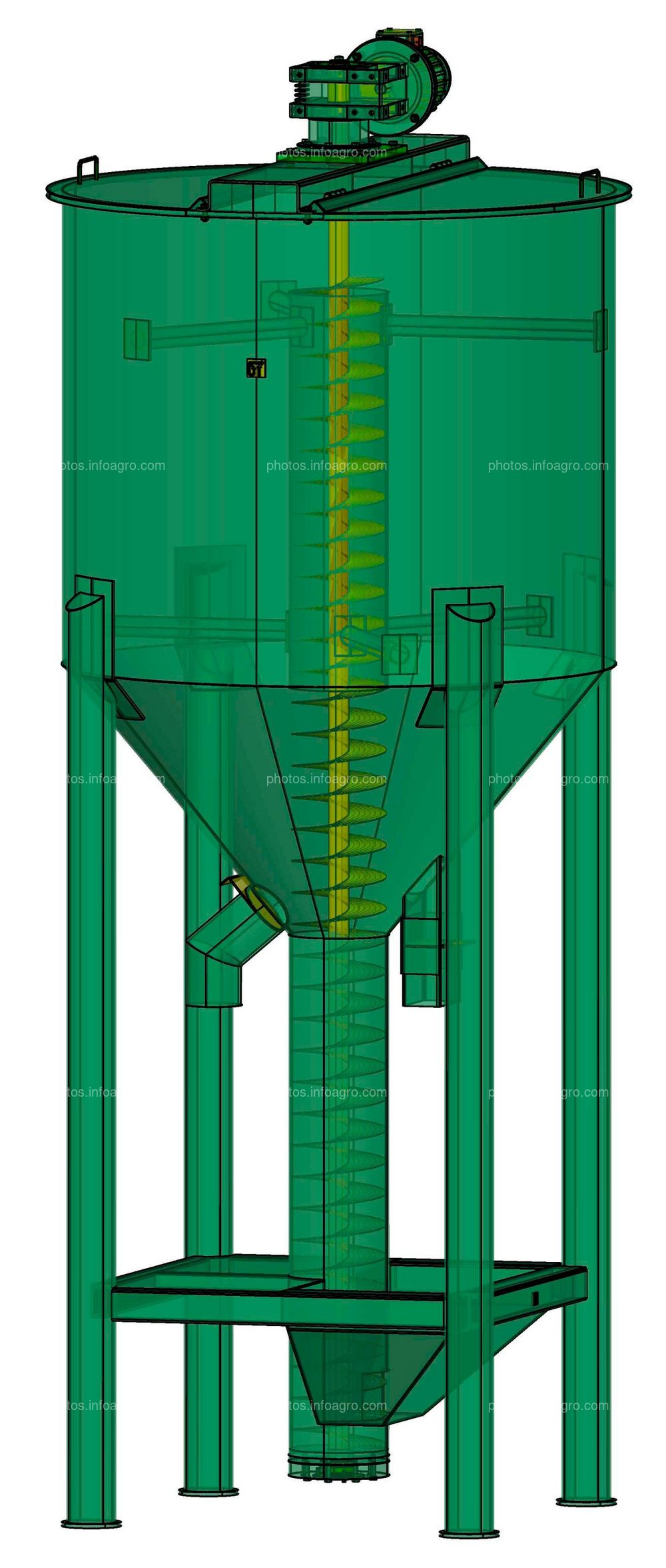 Mezclador Vertical de alimentos