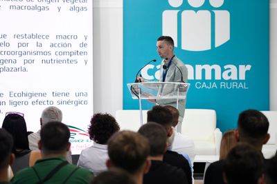 Ponente de una de las conferencias llevadas a cabo en el Infoagro Summit 2025