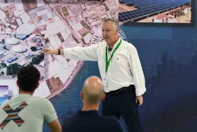 Uno de los ponentes del Infoagro Summit 2025, durante su conferencia