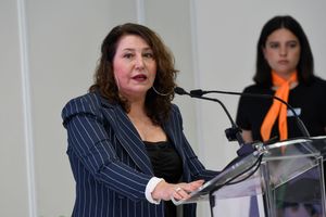 Carmen Crespo, diputada en el Parlamento Europeo, durante su intervención en los Premios Infoagro Exhibition 2025