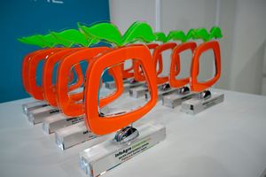 Trofeos de los Premios Infoagro Exhibition 2025