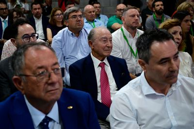 Algunos de los premiados en sus asientos durante la Ceremonia de Entrega de Premios IE2025