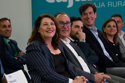 Algunas de las autoridades presentes en la Ceremonia de Entrega de Premios IE2025