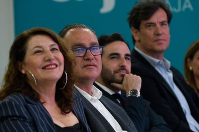 Algunas de las autoridades presentes en la Ceremonia de Entrega de Premios IE2025