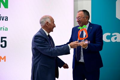 Entrega del Premio Productor Agrícola IE2025 a Miguel Moreno García
