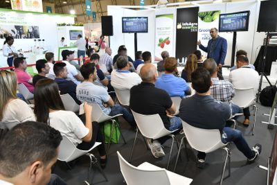 Una de las presentaciones comerciales Infoagro Exhibition 2019