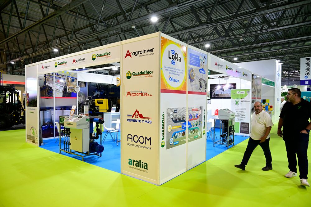 Stand de Agroinver / Riegos Guadalfeo en Infoagro Exhibition 2025