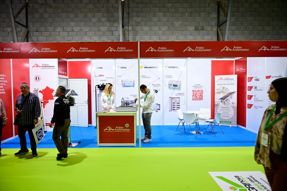 Stand de Anjou Automation en Infoagro Exhibition 2025