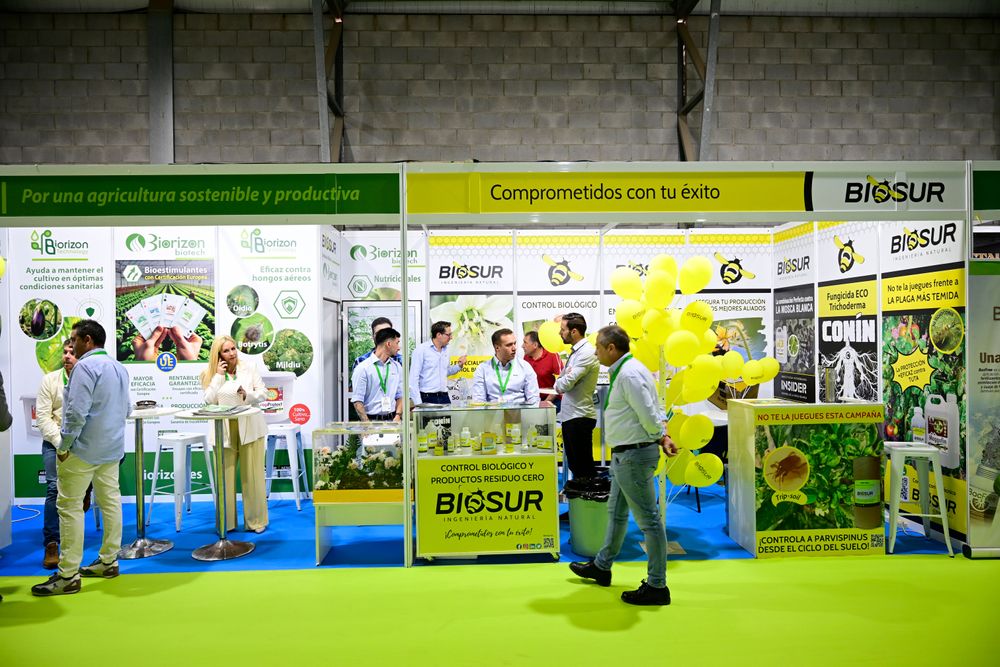 Stand de Biorizon Biotech / Biosur en Infoagro Exhibition 2025