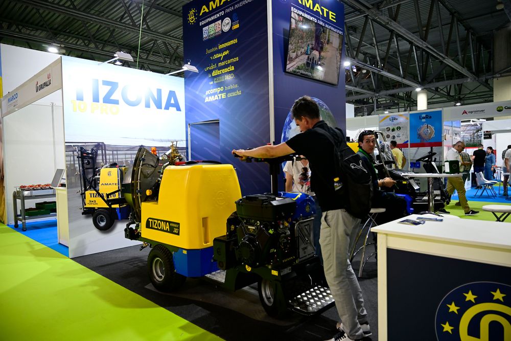 Stand de Carretillas Amate en Infoagro Exhibition 2025
