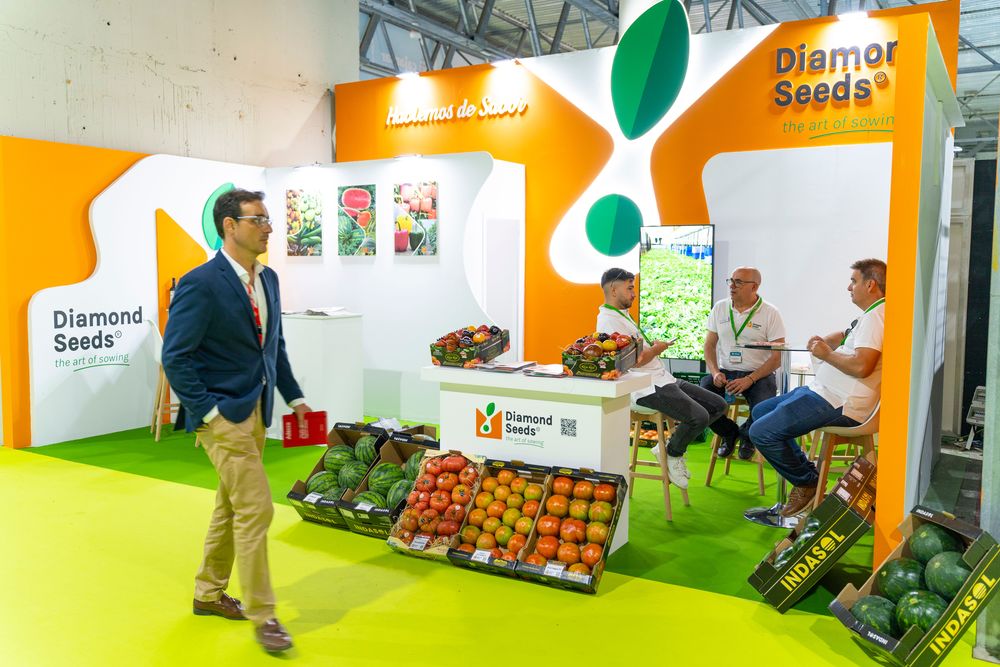 Stand de Diamond Seeds en Infoagro Exhibition 2025