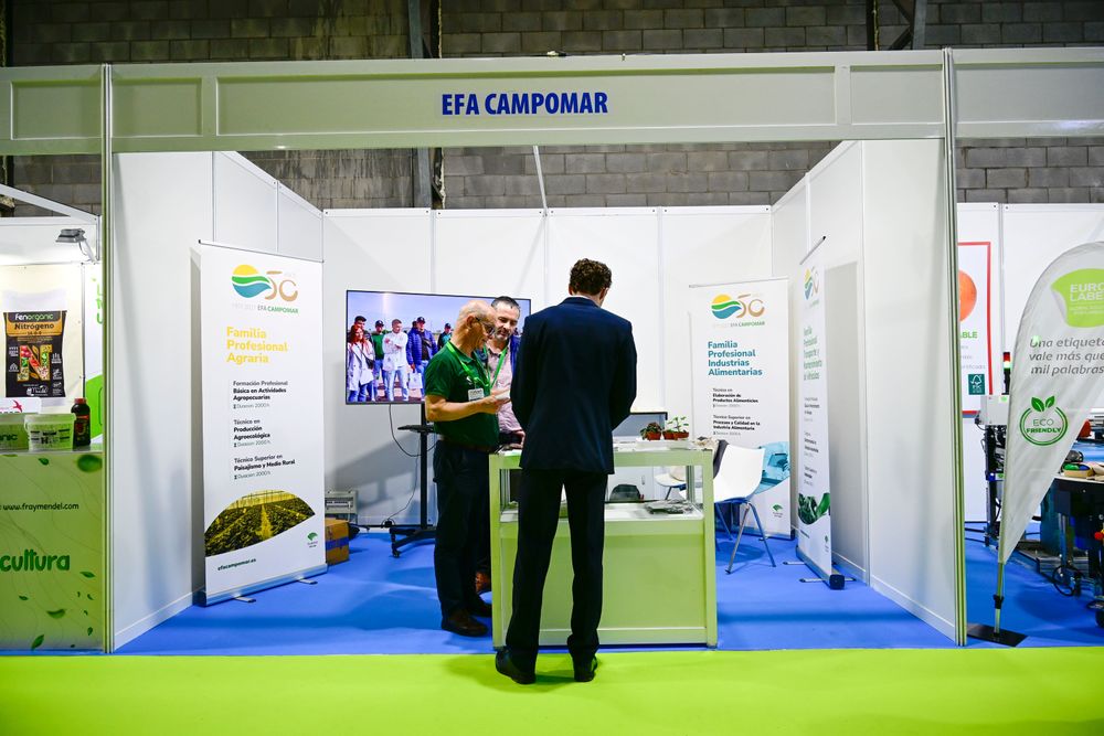 Stand de EFA Campomar en Infoagro Exhibition 2025