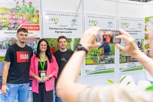 Stand de Escuela Agraria de Vícar en Infoagro Exhibition 2025