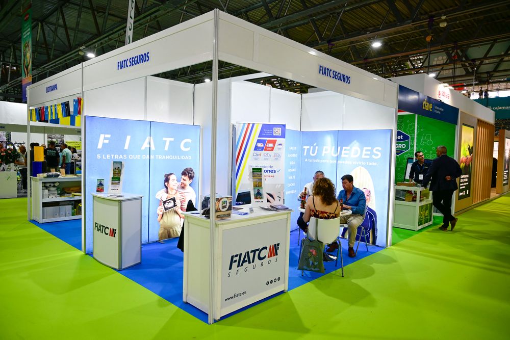 Stand de FIATC Seguros en Infoagro Exhibition 2025