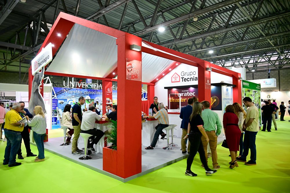 Stand de Grupo Tecniagro en Infoagro Exhibition 2025