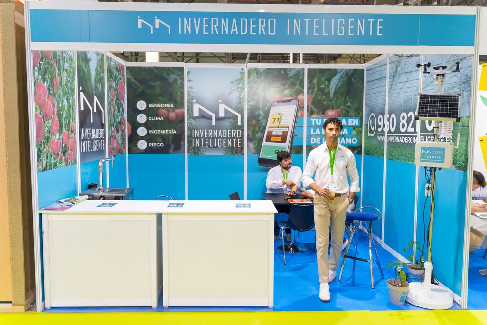 Stand de Invernadero Inteligente en Infoagro Exhibition 2025