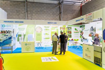 Stand de Parchegreen / Green Ozone / Southern Seed / Greenplas / Olfer en Infoagro Exhibition 2025 