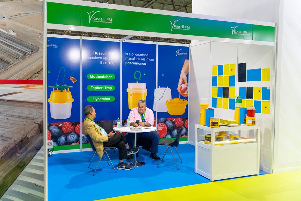 Stand de Russell IPM en Infoagro Exhibition 2025