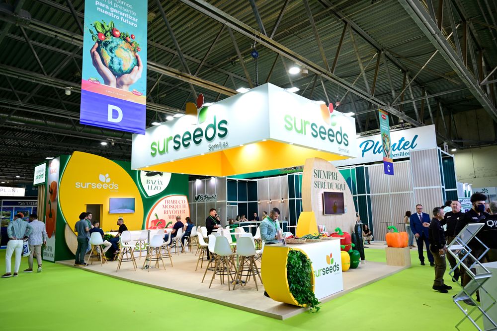 Stand de Sur Seeds en Infoagro Exhibition 2025