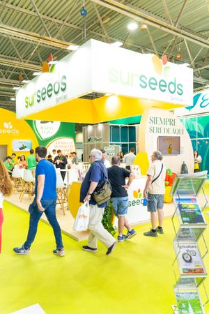Stand de Sur Seeds en Infoagro Exhibition 2025