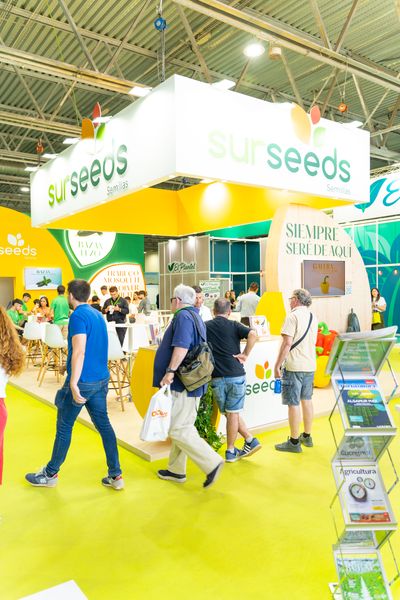 Stand de Sur Seeds en Infoagro Exhibition 2025