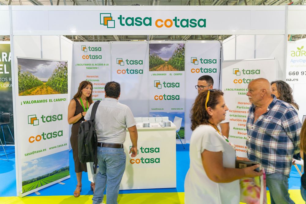 Stand de Tasaciones Andaluzas en Infoagro Exhibition 2025