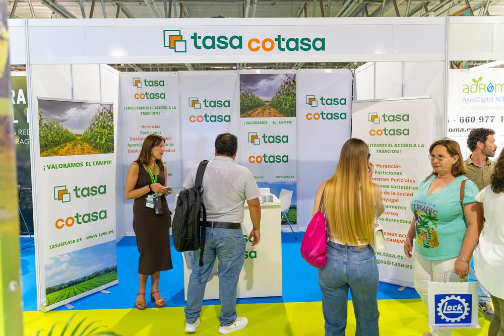 Stand de Tasaciones Andaluzas en Infoagro Exhibition 2025