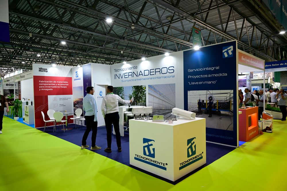 Stand de Tecnoponiente en Infoagro Exhibition 2025