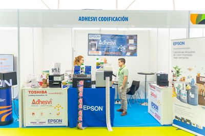 Stand de Adhesvi Codificación en Infoagro Exhibition 2025