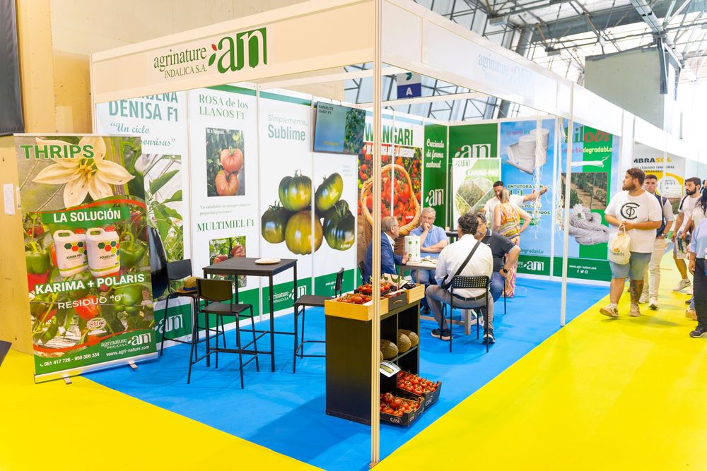 Stand de Agrinatura Indálica en Infoagro Exhibition 2025