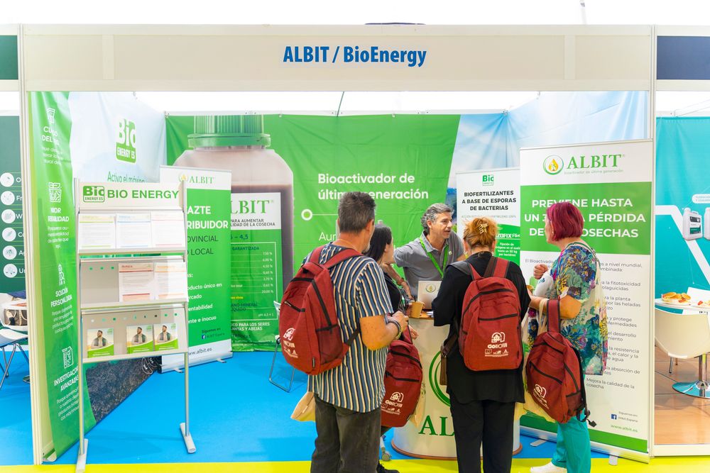 Stand de Albit Bioenergy en Infoagro Exhibition 2025