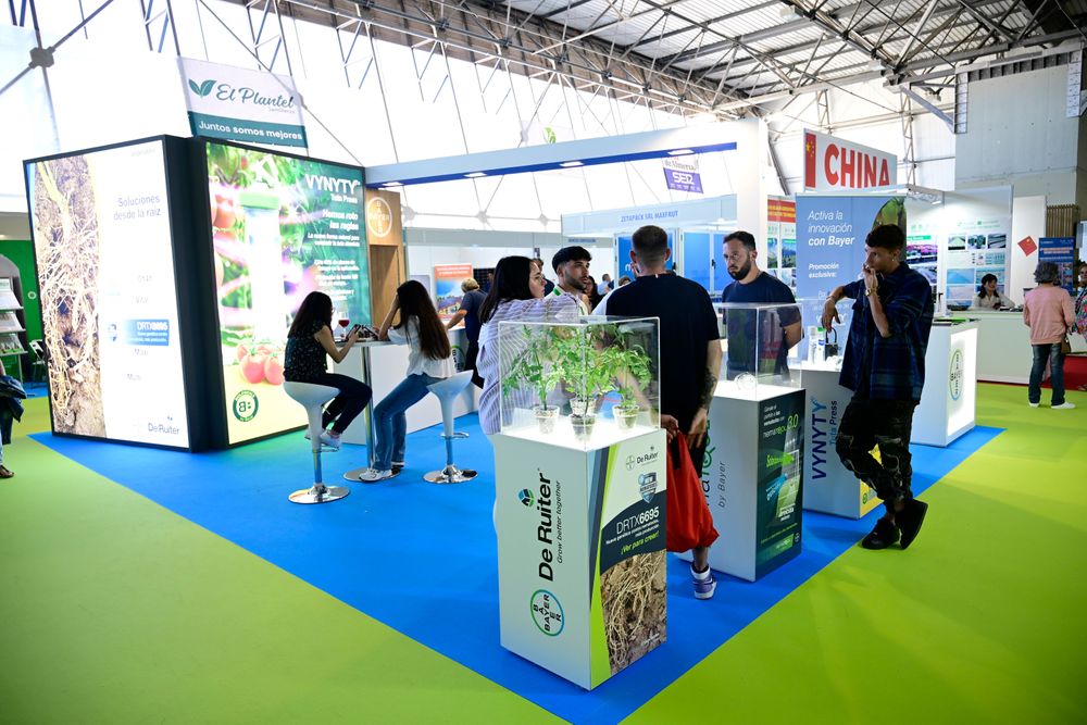 Stand de Bayer Cropscience en Infoagro Exhibition 2025