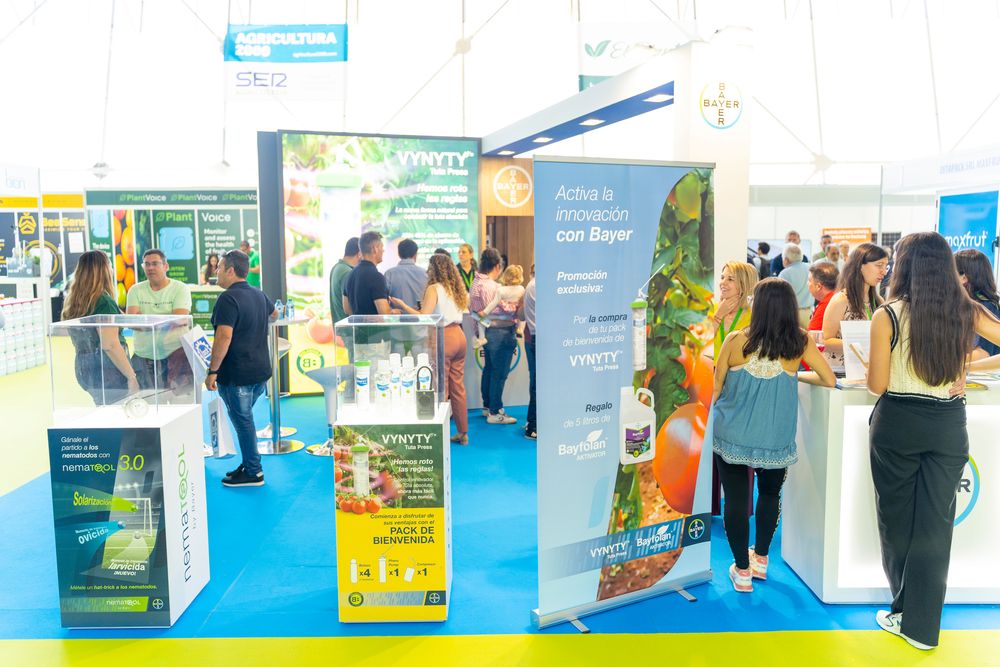 Stand de Bayer Cropscience en Infoagro Exhibition 2025