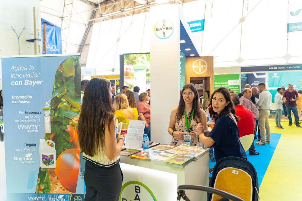 Stand de Bayer Cropscience en Infoagro Exhibition 2025