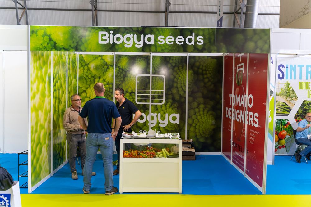 Stand de Biogya Seeds en Infoagro Exhibition 2025