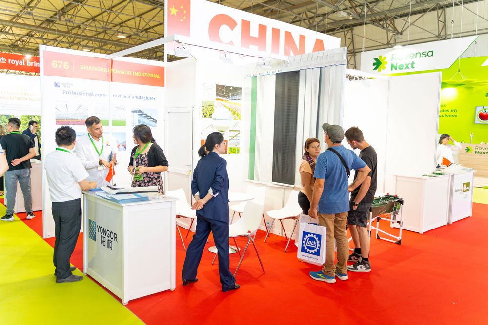 Stand de China Pavilion en Infoagro Exhibition 2025