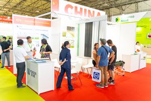 Stand de China Pavilion en Infoagro Exhibition 2025