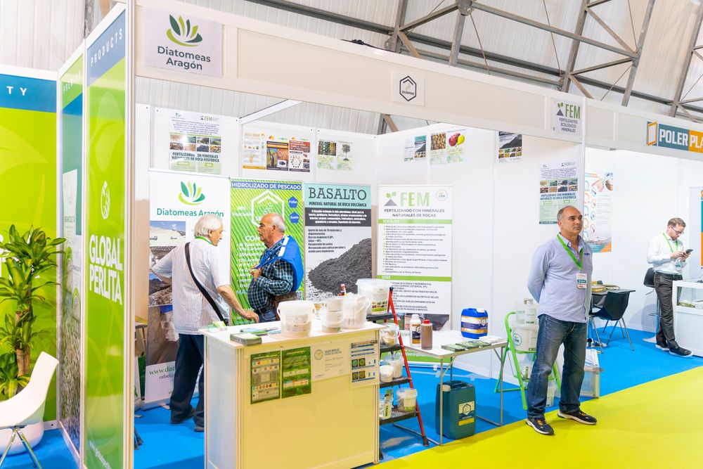 Stand de Diatomeas Aragón en Infoagro Exhibition 2025