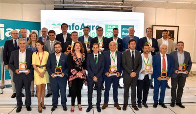Foto de familia de los Premios Empresas Infoagro Exhibition 2019