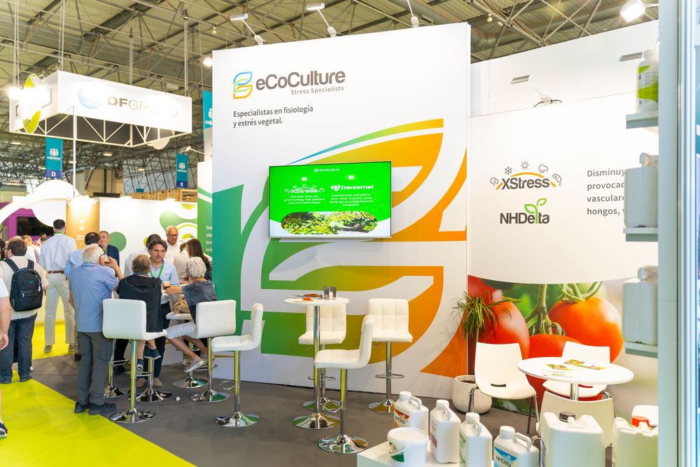 Stand de Ecoculture Biosciences en Infoagro Exhibition 2025