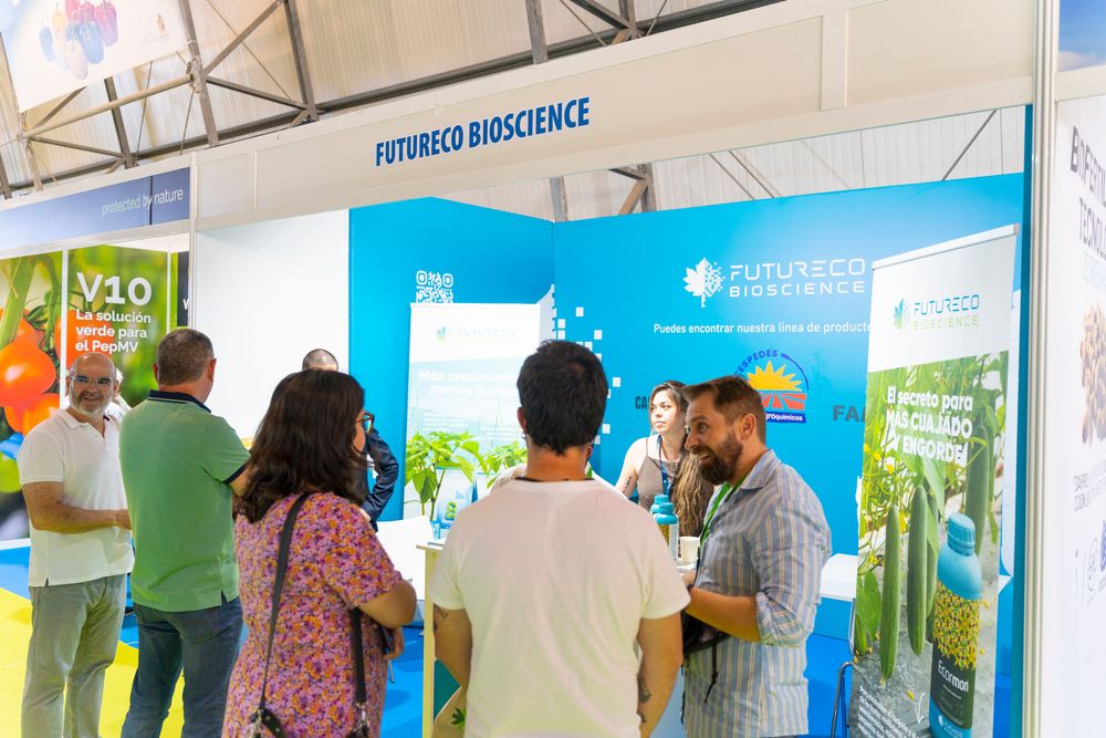 Stand de Futureco Bioscience en Infoagro Exhibition 2025